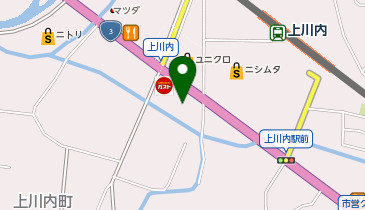 美容プラージュ 上川内店の地図画像