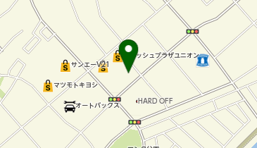 美容プラージュ あわせモール店の地図画像