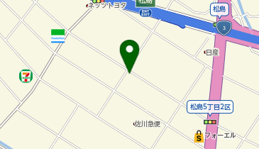 ディノクラブの地図画像