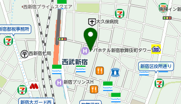 BRAVE POINT(ブレイブ ポイント) 新宿店の地図画像