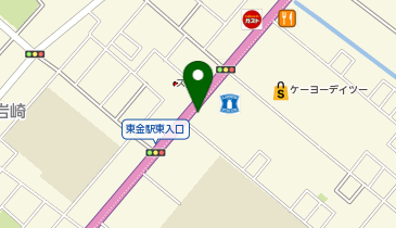 焼肉きんぐ 東金店の地図画像