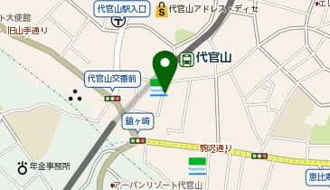 Dr. Vranjes Tokyo(ドットール ヴラニエス トウキョウ) 代官山直営店の地図画像