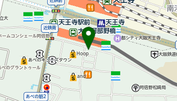 餃子のしんちゃん(あべの麦酒醸造処 併設)の地図画像
