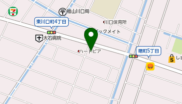 ミスター・バーク 福山川口店の地図画像