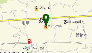 ミスター・バーク カリーノ玉名店の地図画像