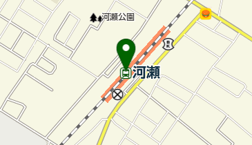 JR西日本 河瀬駅みどりの窓口の地図画像