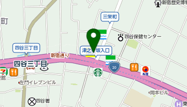 スギドラッグ 四谷三丁目店の地図画像