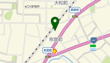 BURGER(バーガー) 志士の地図画像
