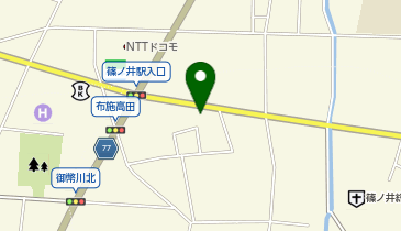 銀座に志かわ 長野篠ノ井店の地図画像