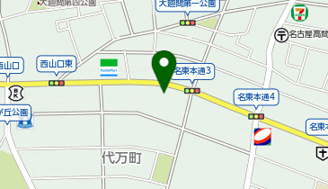 洋食とカフェ きいろのスプーンの地図画像