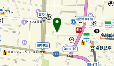 鶏焼肉とナムル エースのトリコの地図画像