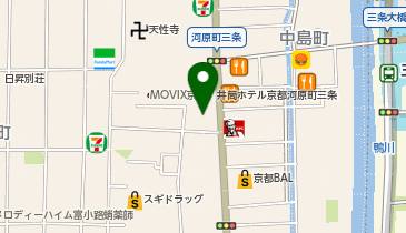 カルドグラン京都河原町の地図画像