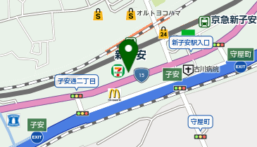 しんこやす整骨院の地図画像