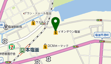 ドコモショップサテライト イオンタウン塩釜店の地図画像