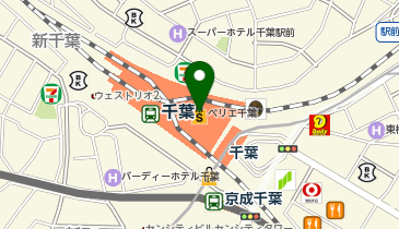 スーモカウンター ペリエ千葉店の地図画像