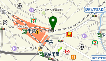 KOMEHYO(コメヒョウ)買取センター ペリエ千葉店の地図画像