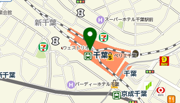 こめらく ニッポンのお茶漬け日和。 ペリエ千葉店の地図画像