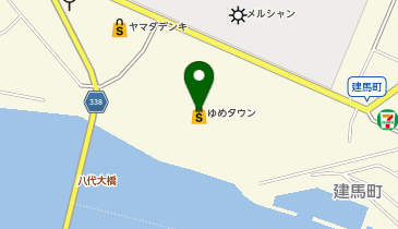 オーシャン ゆめタウン八代店の地図画像