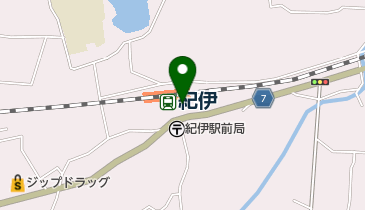 JR西日本 紀伊駅みどりの窓口の地図画像