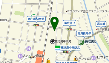 肉野菜炒め ベジ郎 鹿児島中央店の地図画像