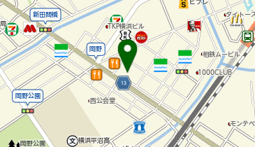 寿司トおでん にのや 横浜店の地図画像