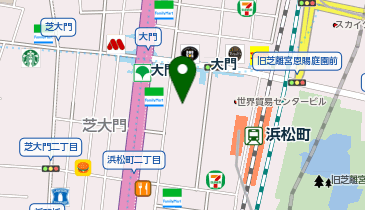 麺場 田所商店 浜松町クレアタワー店の地図画像