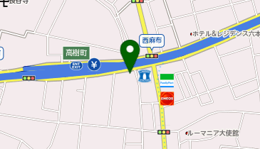 ホルモンらーめん8910 西麻布店の地図画像