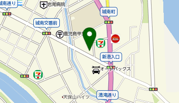 レッドバロン鹿児島の地図画像