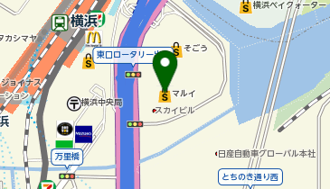 駿河屋 マルイシティ横浜店の地図画像