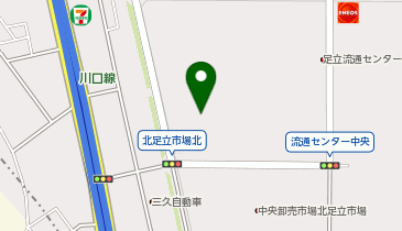 アイミッションズパーク東京足立の地図画像