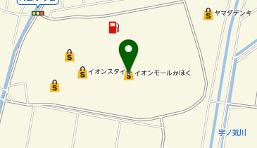 かほく市 マイナンバーカードコーナーの地図画像