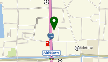 鶏笑 松山鴨川店の地図画像