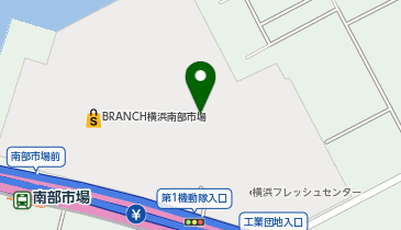 西松屋 ブランチ横浜南部市場店の地図画像