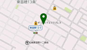 日本亭 東苗穂モエレ店の地図画像