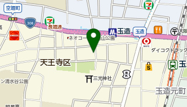 日本共産党大阪府委員会の地図画像
