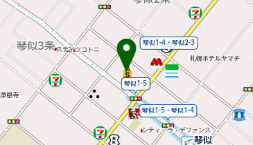 LOBELIA(ロベリア) 札幌琴似店の地図画像