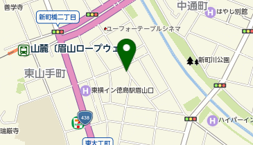 LANCRET by LOBELIA(ランクレバイロベリア) 徳島店の地図画像