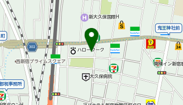 エリート日本語学校2号館の地図画像