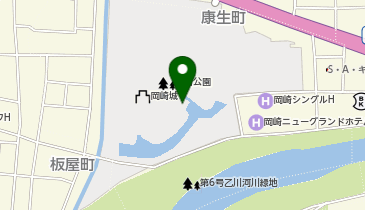 オカザキベビーカステラカフェの地図画像