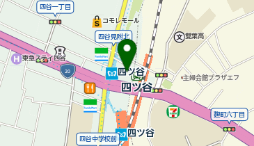 atre四谷(アトレ四谷)の地図画像