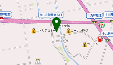 Honda Dream(ホンダ ドリーム) 福山の地図画像