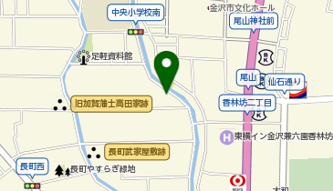 松の湯の地図画像