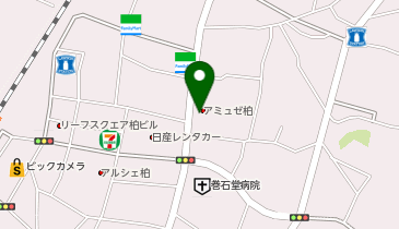 柏中央近隣センターの地図画像