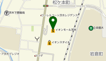 パンドラハウス イオンモール茨木店の地図画像
