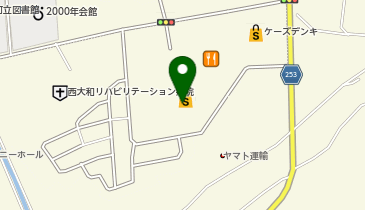 ガシャポンのデパート ラスパ西大和店の地図画像