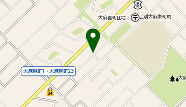 おにぎりカフェ むすびの地図画像