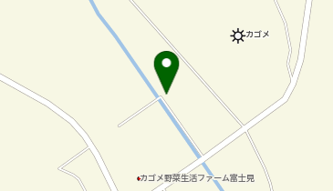 八ヶ岳みらい菜園の地図画像