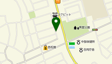 上間沖縄天ぷら 美里店の地図画像