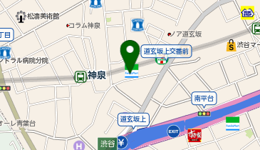 肉汁餃子のダンダダン 渋谷店の地図画像
