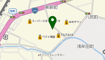 バーガーキング ゆめタウン大牟田店の地図画像
